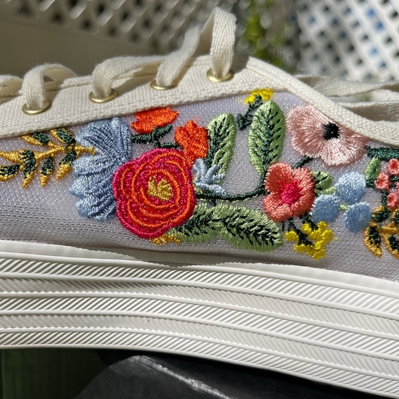 Embroidery mesh platform Keds - Picture 1 of 9